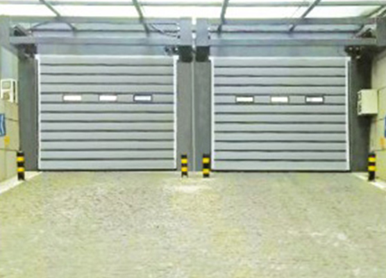 开泰-椭圆形螺旋导轨硬质快速门-1